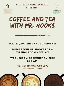 Coffee and Tea with Mr. Hooks